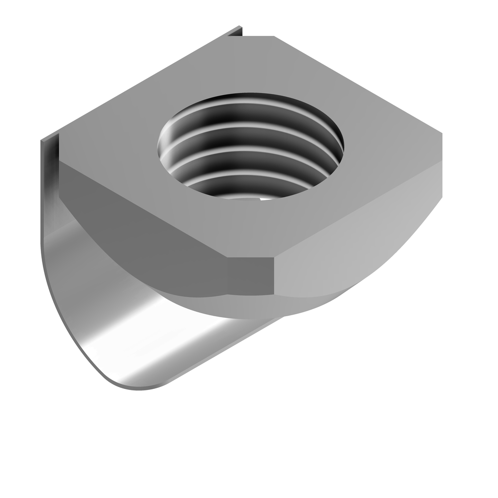 Square nut M08x13 with position-fixing | MiniTec